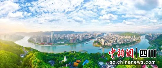 宜賓主城區。宜賓市委統戰部 供圖 宜賓主城區。宜賓市委統戰部 供圖