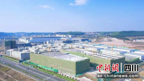 天回航天綿陽項目建設現場。 綿陽市經濟合作局 供圖 天回航天綿陽項目建設現場。 綿陽市經濟合作局 供圖