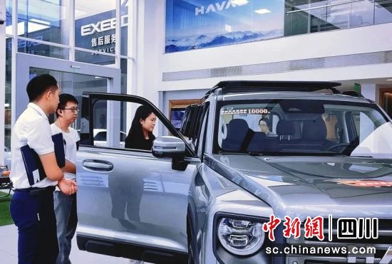 資料圖為武侯區(qū)汽車消費市場“熱辣滾燙”。武侯區(qū)委宣傳部供圖 資料圖為武侯區(qū)汽車消費市場“熱辣滾燙”。武侯區(qū)委宣傳部供圖
