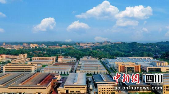 富順晨光經開區。富順融媒 供圖 富順晨光經開區。富順融媒 供圖