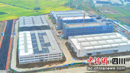 項目現場。中建二局四川公司供圖 項目現場。中建二局四川公司供圖
