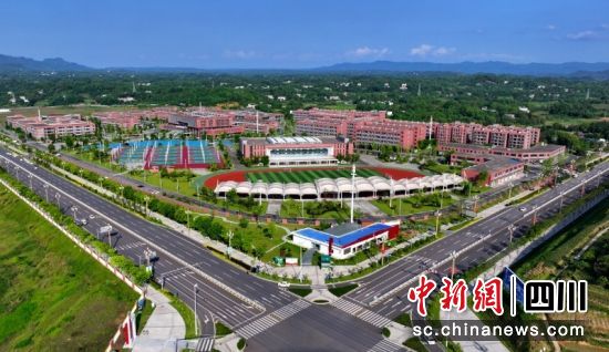 西部工匠城核心區鳥瞰圖。廖勝春攝 西部工匠城核心區鳥瞰圖。廖勝春攝