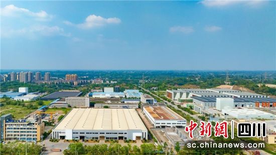 自貢川南新材料化工園區。沿灘融媒 供圖 自貢川南新材料化工園區。沿灘融媒 供圖