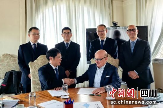 簽約儀式。東方電氣集團 供圖 簽約儀式。東方電氣集團 供圖