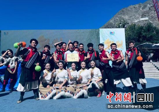壤塘縣參賽人員。壤塘縣委宣傳部 供圖 壤塘縣參賽人員。壤塘縣委宣傳部 供圖