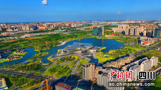 科創(chuàng)新城。郫都區(qū)委宣傳部供圖 科創(chuàng)新城。郫都區(qū)委宣傳部供圖