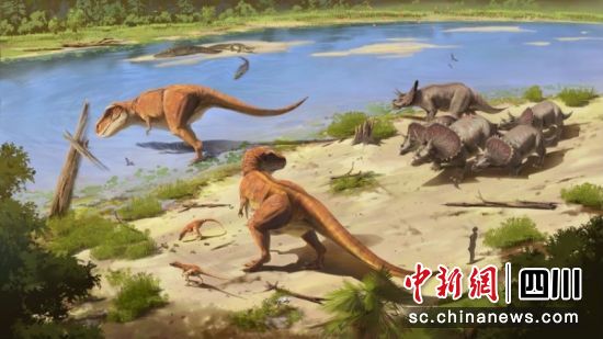 《生命的紀(jì)元》一畫景。吳平華 攝 《生命的紀(jì)元》一畫景。吳平華 攝