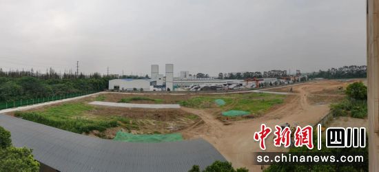 項目建設現場。成都環境集團 供圖 項目建設現場。成都環境集團 供圖
