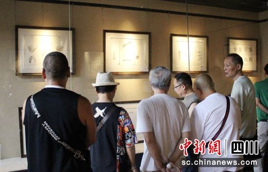 展出現場。沿灘融媒 供圖 展出現場。沿灘融媒 供圖