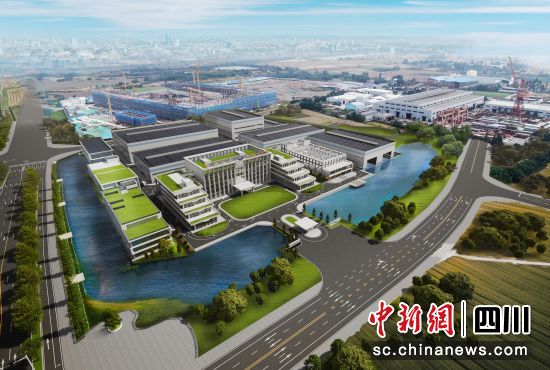 東方水利“水利水電綠色智能裝備項(xiàng)目”效果圖。東方水利供圖 東方水利“水利水電綠色智能裝備項(xiàng)目”效果圖。東方水利供圖