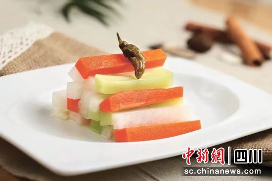 眉山“東坡泡菜”。(資料圖)東坡融媒供圖 眉山“東坡泡菜”。(資料圖)東坡融媒供圖
