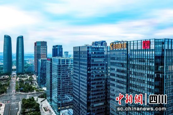 圖為成都高新區科技金融大廈。成都高新區 供圖 圖為成都高新區科技金融大廈。成都高新區 供圖